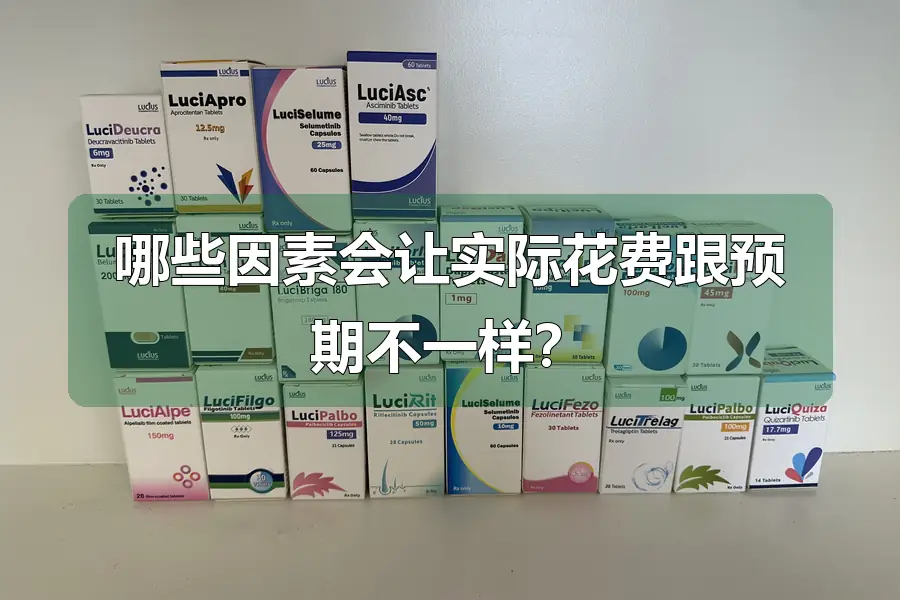 哪些因素会让实际花费跟预期不一样?